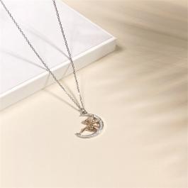 Moon Cupid Necklace